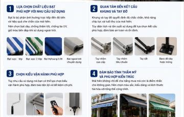 5 TIÊU CHÍ QUAN TRỌNG KHI CHỌN MÁI HIÊN DI ĐỘNG CHO NHÀ Ở VÀ QUÁN CAFE