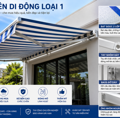 MÁI HIÊN DI ĐỘNG LOẠI 1 