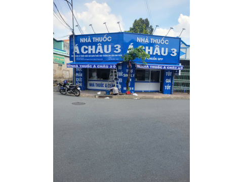 Thi công máy che nhà thuốc
