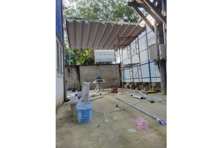 Mái xếp lượng sóng 01